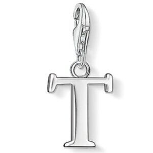 Thomas Sabo Letter T 925 Silver Dangle Charm